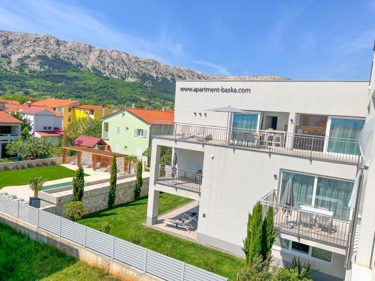 Baska, Exklusive Mit Poolarea In Baska, Krk - Kroatien Baška